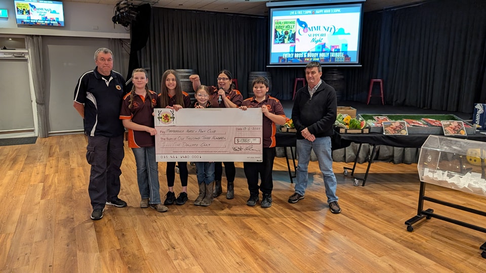 Featured image for “Community Efforts at Maryborough District Horse & Pony Club: Supporting Riders with $1365 Raised”