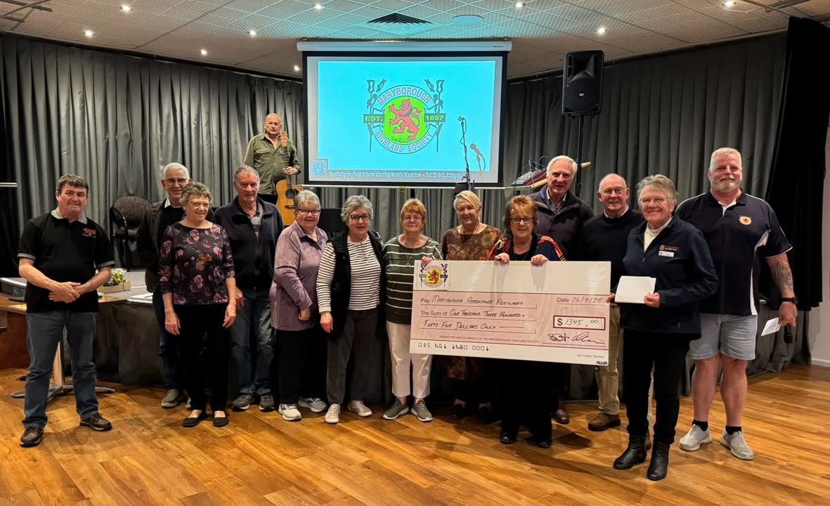 Featured image for “Community Appreciation: Valuable Contributions to Maryborough Highland Society”