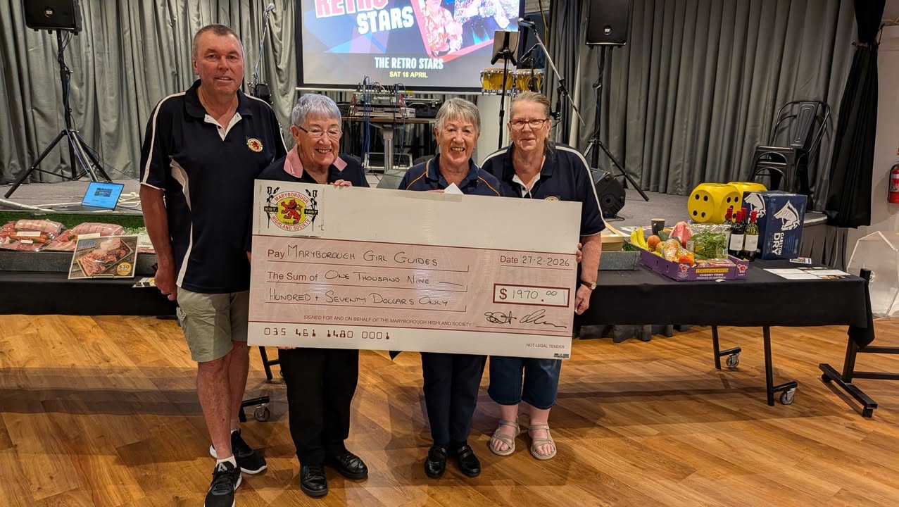 Featured image for “Maryborough Girl Guides Raise $1970 for Community”