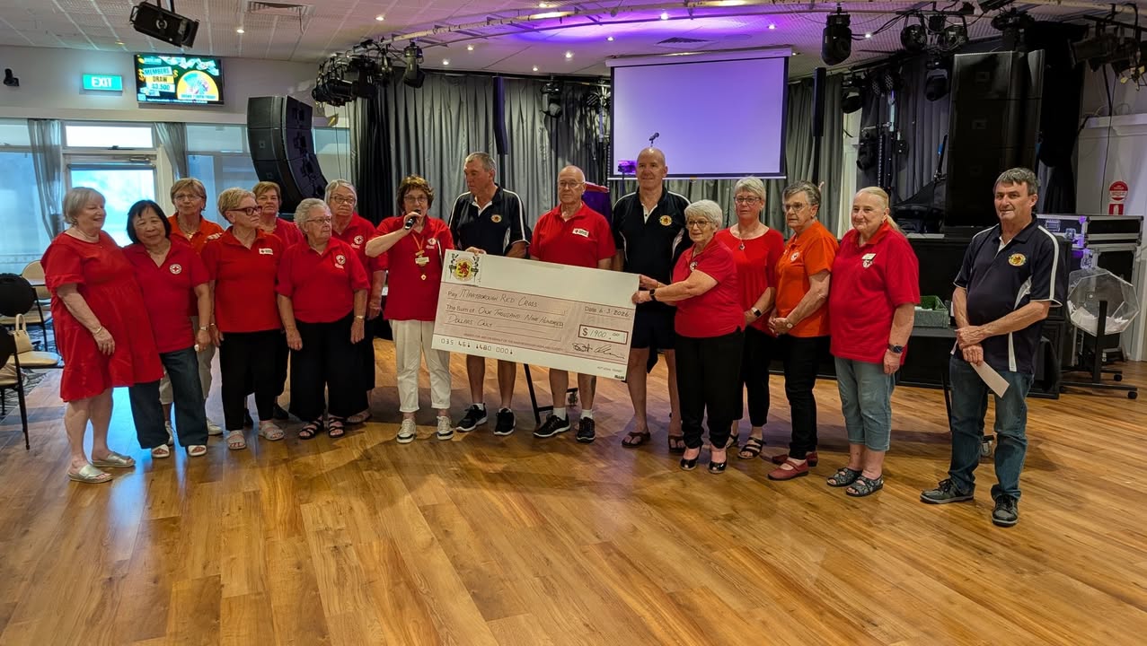 Featured image for “Maryborough Red Cross Receives $1900 Community Raffle”
