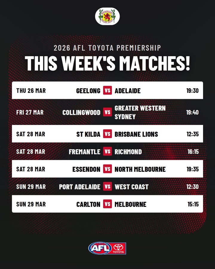 Featured image for “AFL Action This Week at Maryborough Highland Society”