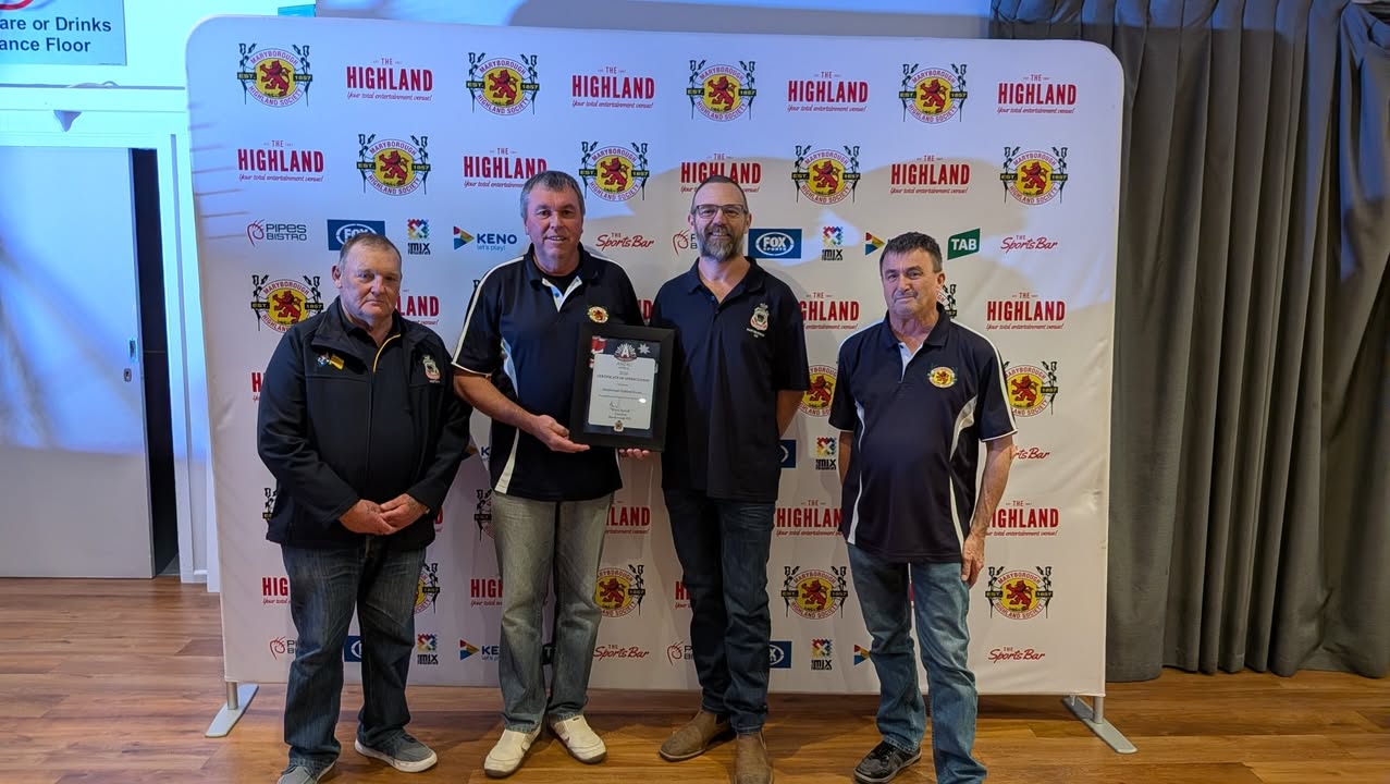 Featured image for “Maryborough Highland Society Recognised for ANZAC Day Contribution”