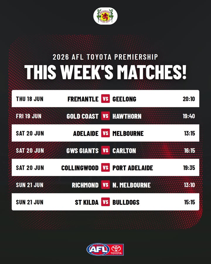 Featured image for “Watch Every AFL Game Live This Weekend at Maryborough Highland Society”