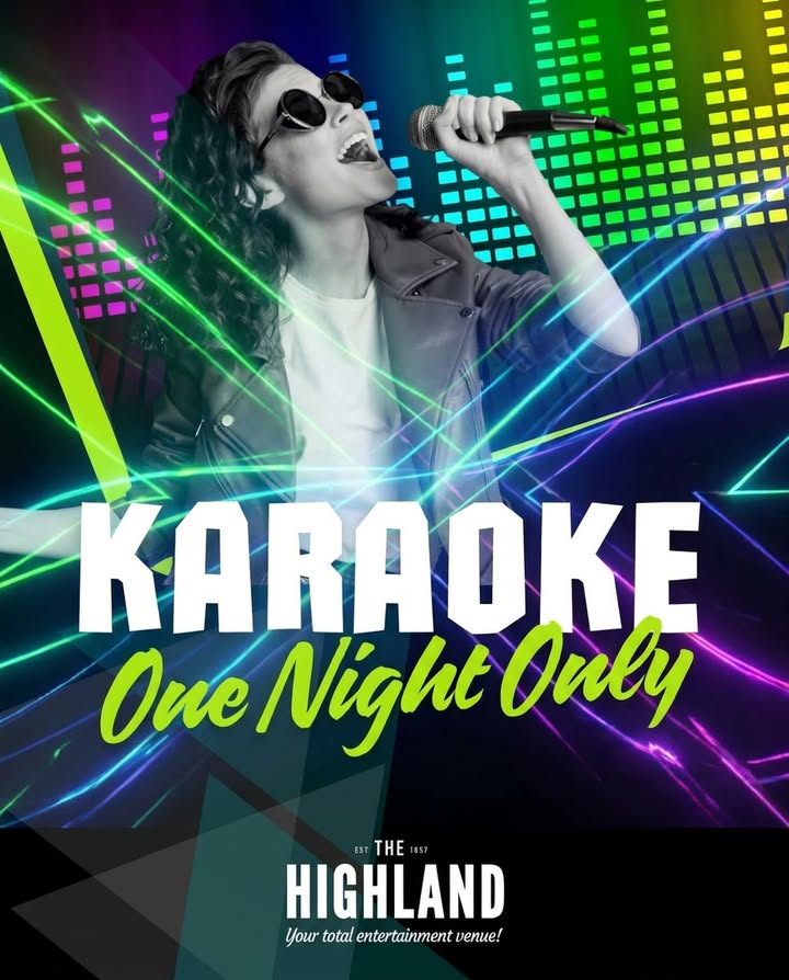 Featured image for “Free Karaoke Night at Maryborough Highland Society – Friday 7 August”