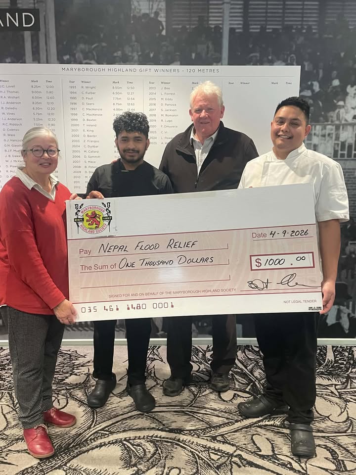 Featured image for “Bristol Inn Donates $1,000 to Nepal Flood Relief Fundraiser”