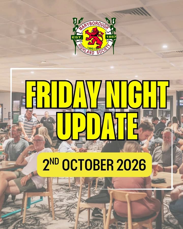 Featured image for “Friday Night Update: AGM Changes at Maryborough Highland Society”