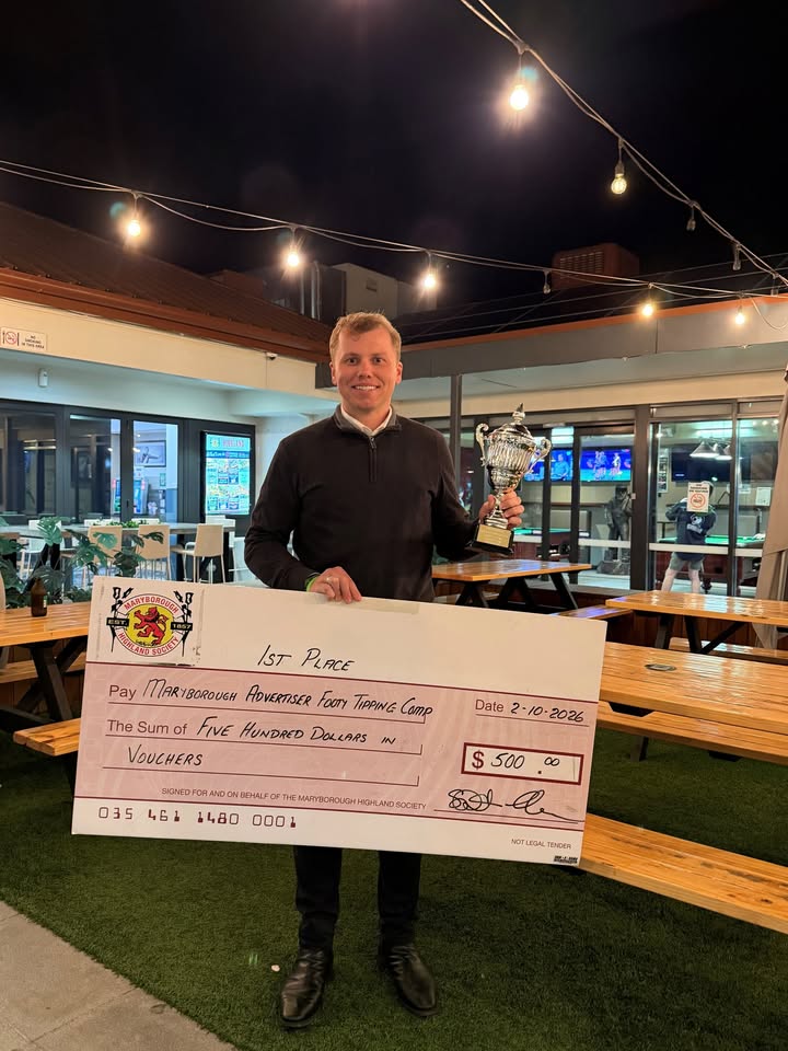 Featured image for “Coby Perry Wins Advertiser Footy Tipping Competition”