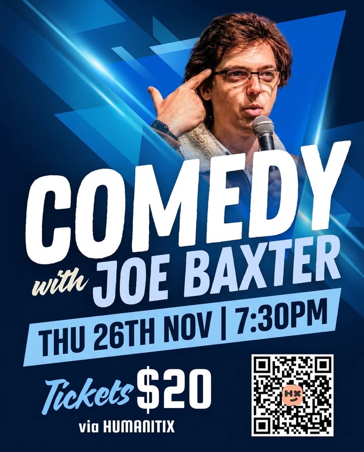Featured image for “Comedy Night with Joe Baxter at Maryborough Highland Society”